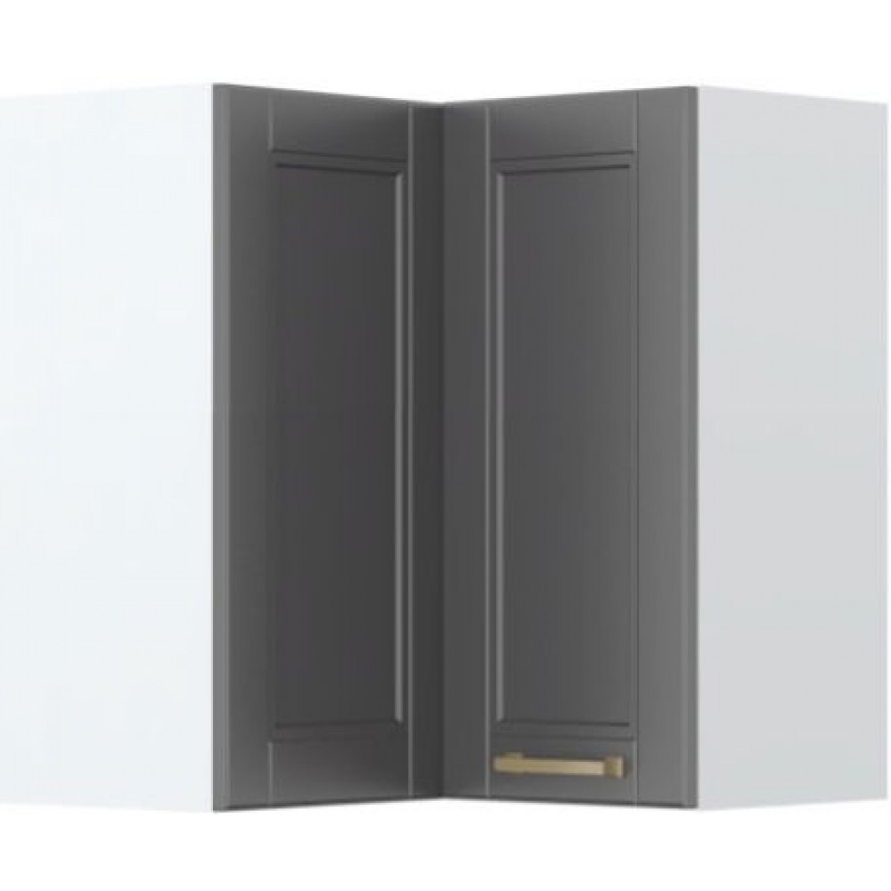 Ντουλάπι κρεμαστό γωνιακό Tahoma V7-UG-2K-Γραφίτης