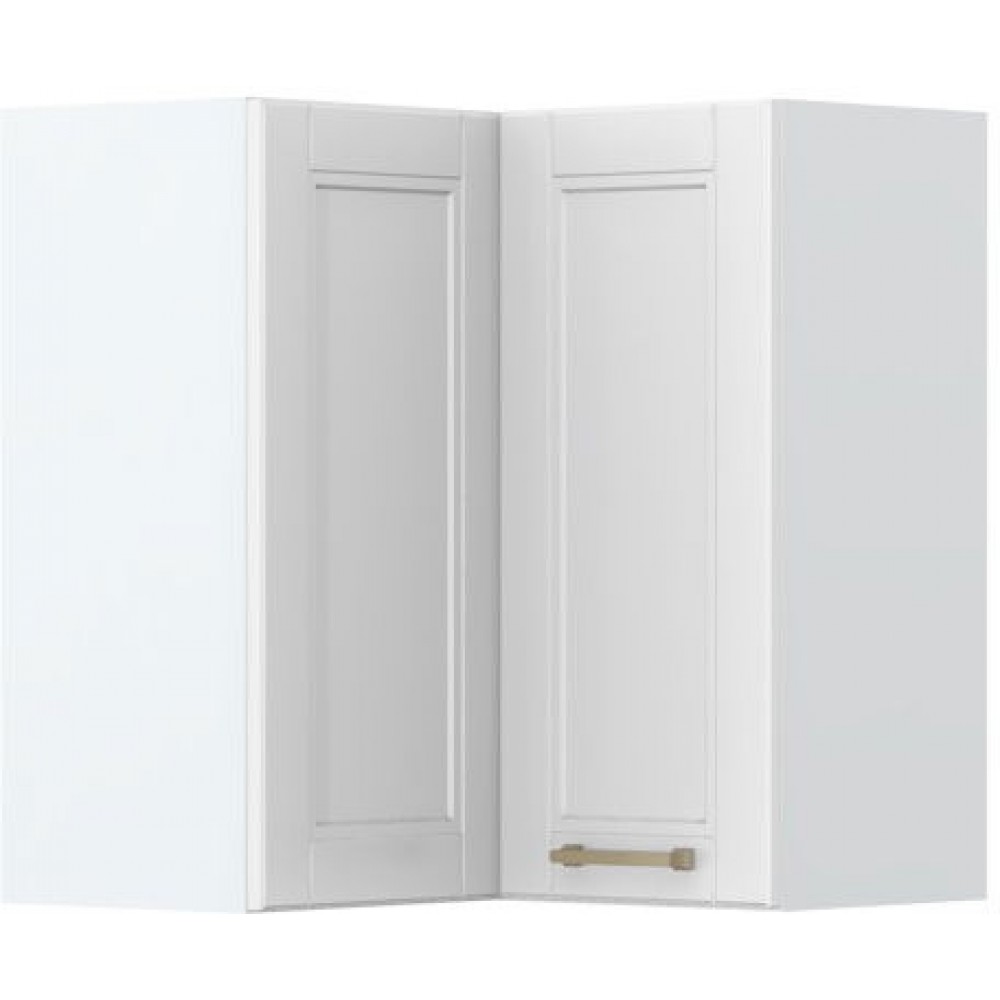 Ντουλάπι κρεμαστό γωνιακό Tahoma V7-UG-2K-Λευκό ματ