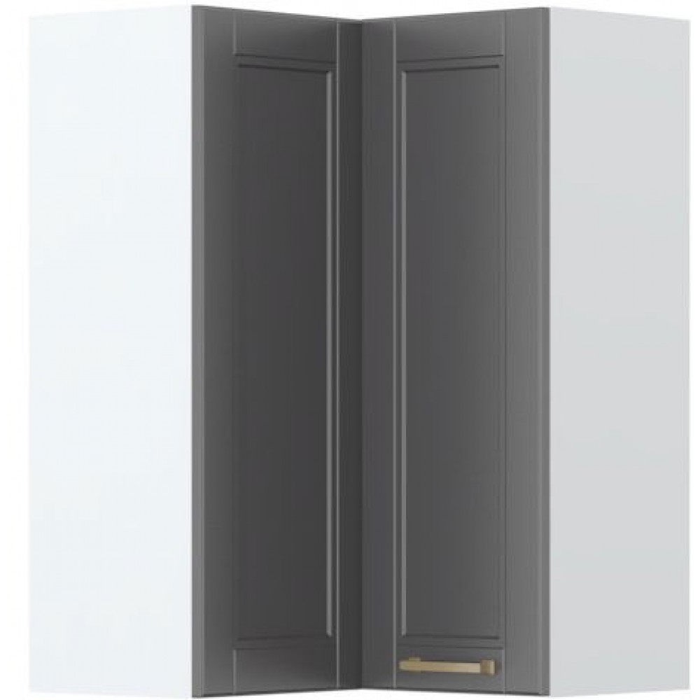 Ντουλάπι κρεμαστό γωνιακό Tahoma V9-UG-2K-Γραφίτης