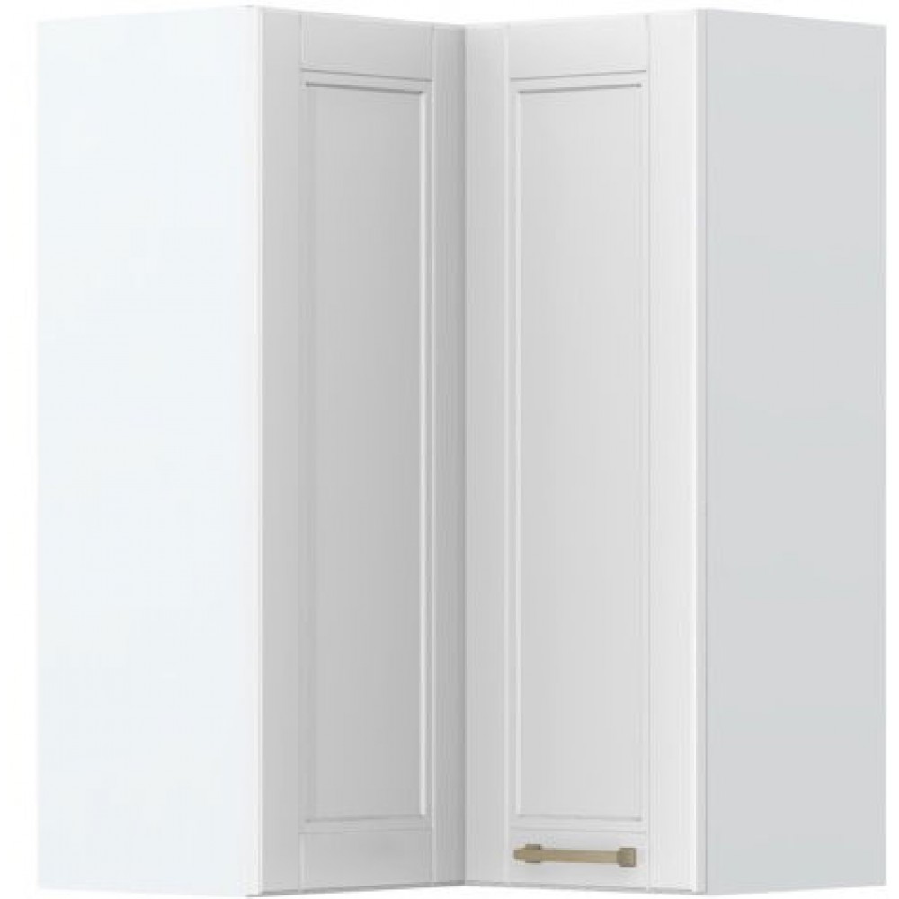 Ντουλάπι κρεμαστό γωνιακό Tahoma V9-UG-2K-Λευκό ματ