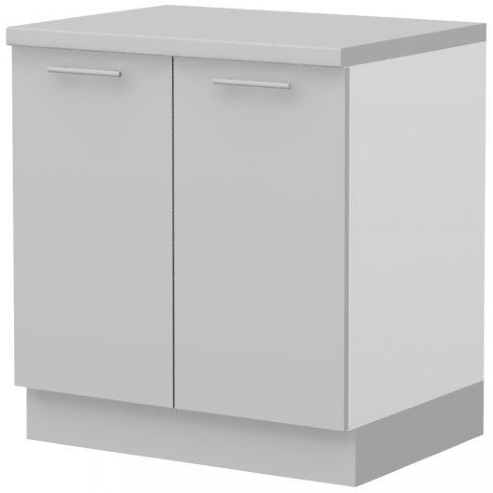 Πλαϊνό πάνελ επιδαπέδιου ντουλαπιού Tahoma LBP-K-Λευκό ματ