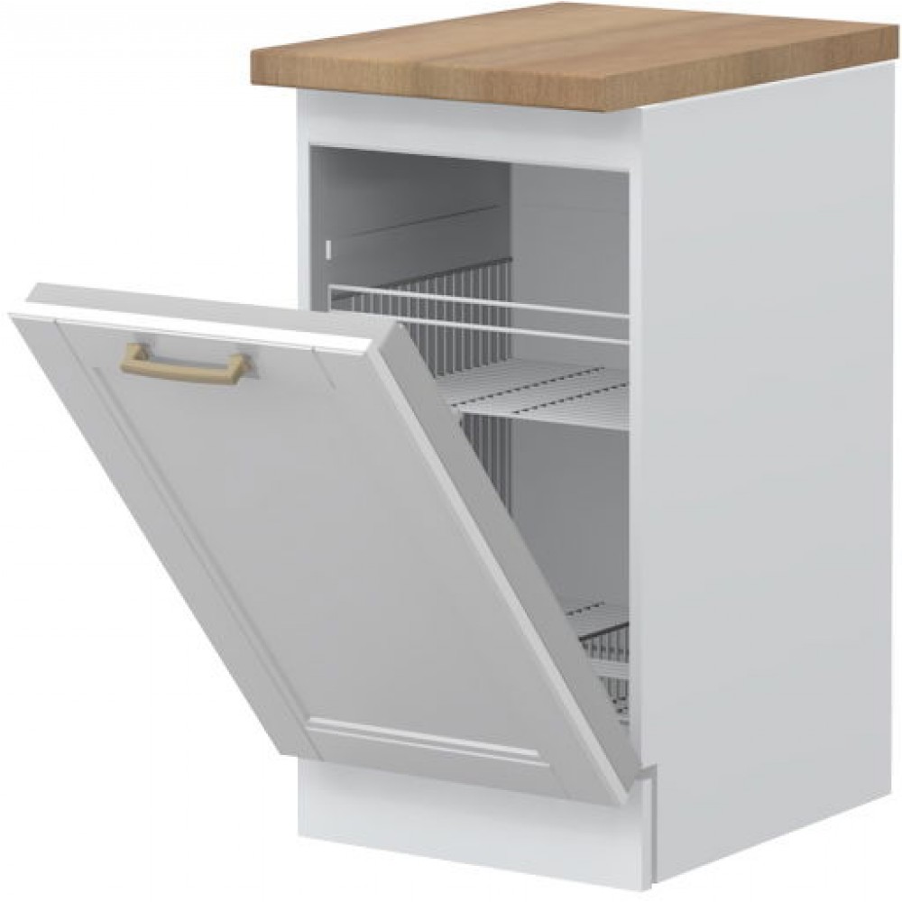 Πρόσοψη ντουλαπιού πλυντηρίου πιάτων Tahoma K45-Λευκό ματ