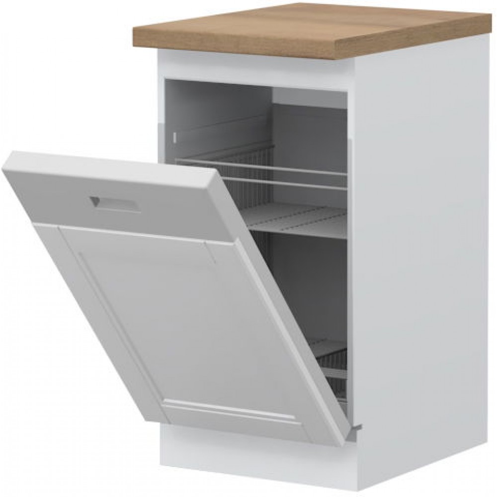 Πρόσοψη ντουλαπιού πλυντηρίου πιάτων Tahoma K45D-Λευκό ματ