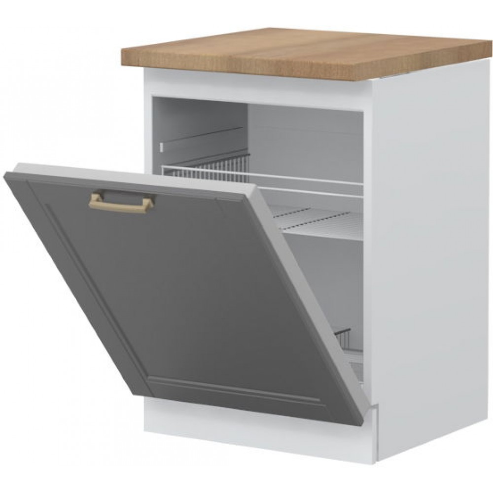 Πρόσοψη ντουλαπιού πλυντηρίου πιάτων Tahoma K60-Γραφίτης