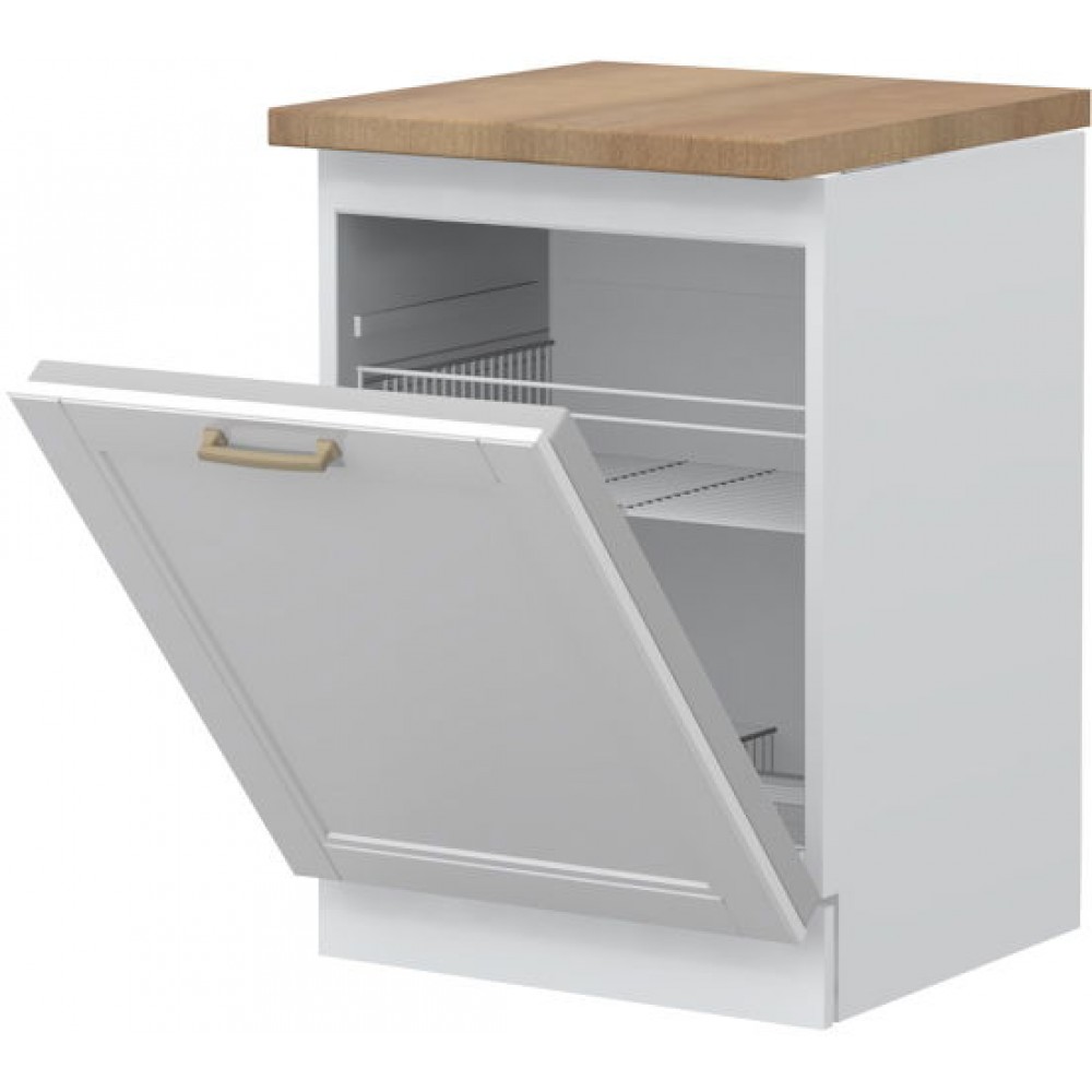 Πρόσοψη ντουλαπιού πλυντηρίου πιάτων Tahoma K60-Λευκό ματ