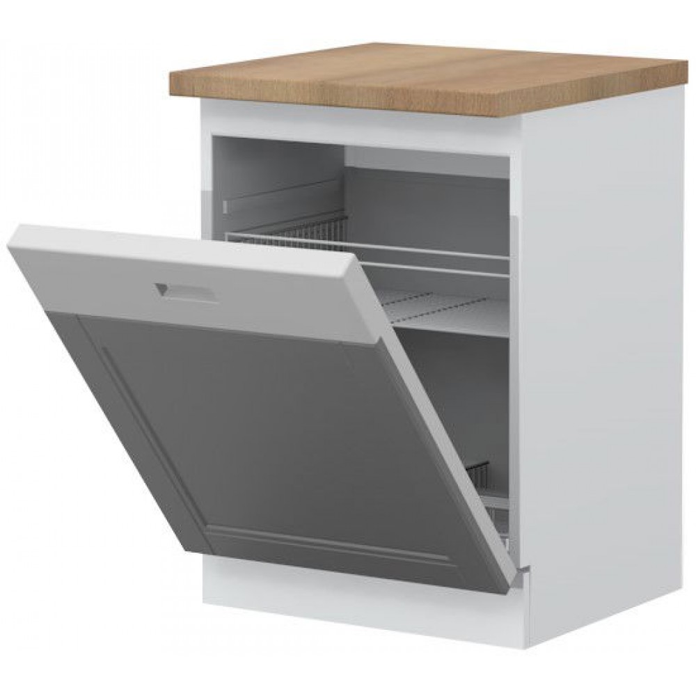 Πρόσοψη ντουλαπιού πλυντηρίου πιάτων Tahoma K60D-Γραφίτης