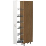 Επιδαπέδιο ντουλάπι ψηλό Tahoma K21-30-1KZ 30x60x216