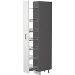 Επιδαπέδιο ντουλάπι ψηλό Tahoma K23-30-1KZ 30x60x235