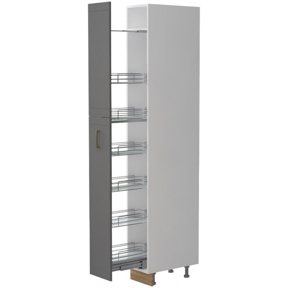 Επιδαπέδιο ντουλάπι ψηλό Tahoma K23-30-1KZ 30x60x235