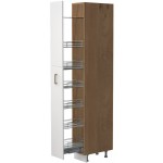 Επιδαπέδιο ντουλάπι ψηλό Tahoma K23-30-1KZ 30x60x235