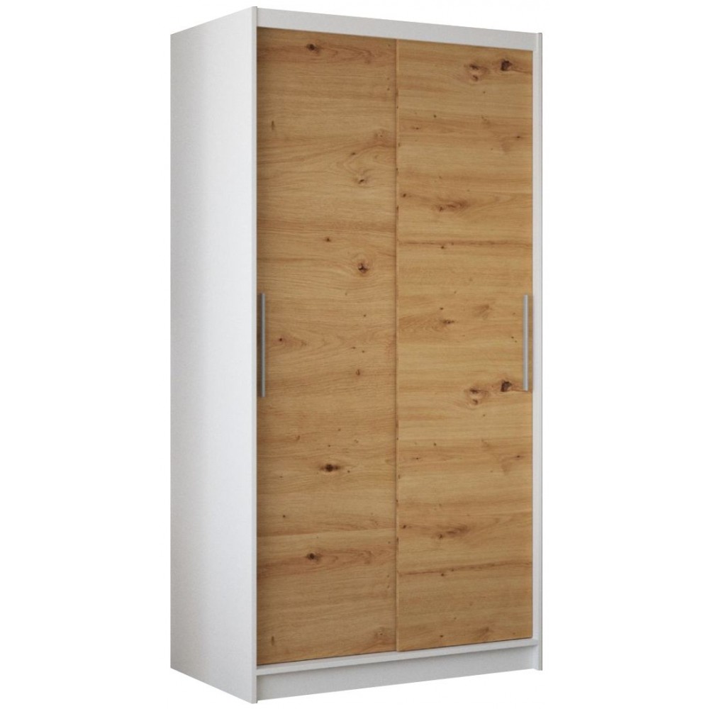 Ντουλάπα Culpa 100 συρόμενη-Leuko-Artisan 100x58x200