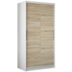 Ντουλάπα Culpa 100 συρόμενη-Leuko Fusiko 100x58x200