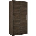Ντουλάπα Culpa 100 συρόμενη-Sokolati 100x58x200
