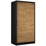 Ντουλάπα Culpa 100 συρόμενη-Mauro-Artisan 100x58x200