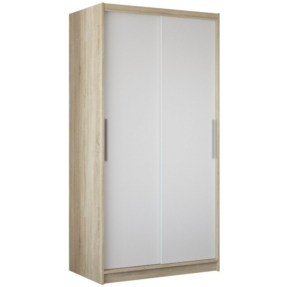 Ντουλάπα Culpa 100 συρόμενη-Fusiko-Leuko 100x58x200