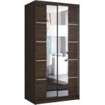 Ντουλάπα Sosa 100 συρόμενη-Sokolati 100x58x200