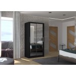 Ντουλάπα Nubia 100 συρόμενη-Mauro 100x58x200
