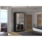 Ντουλάπα Nubia 100 συρόμενη-Mauro-Artisan 100x58x200