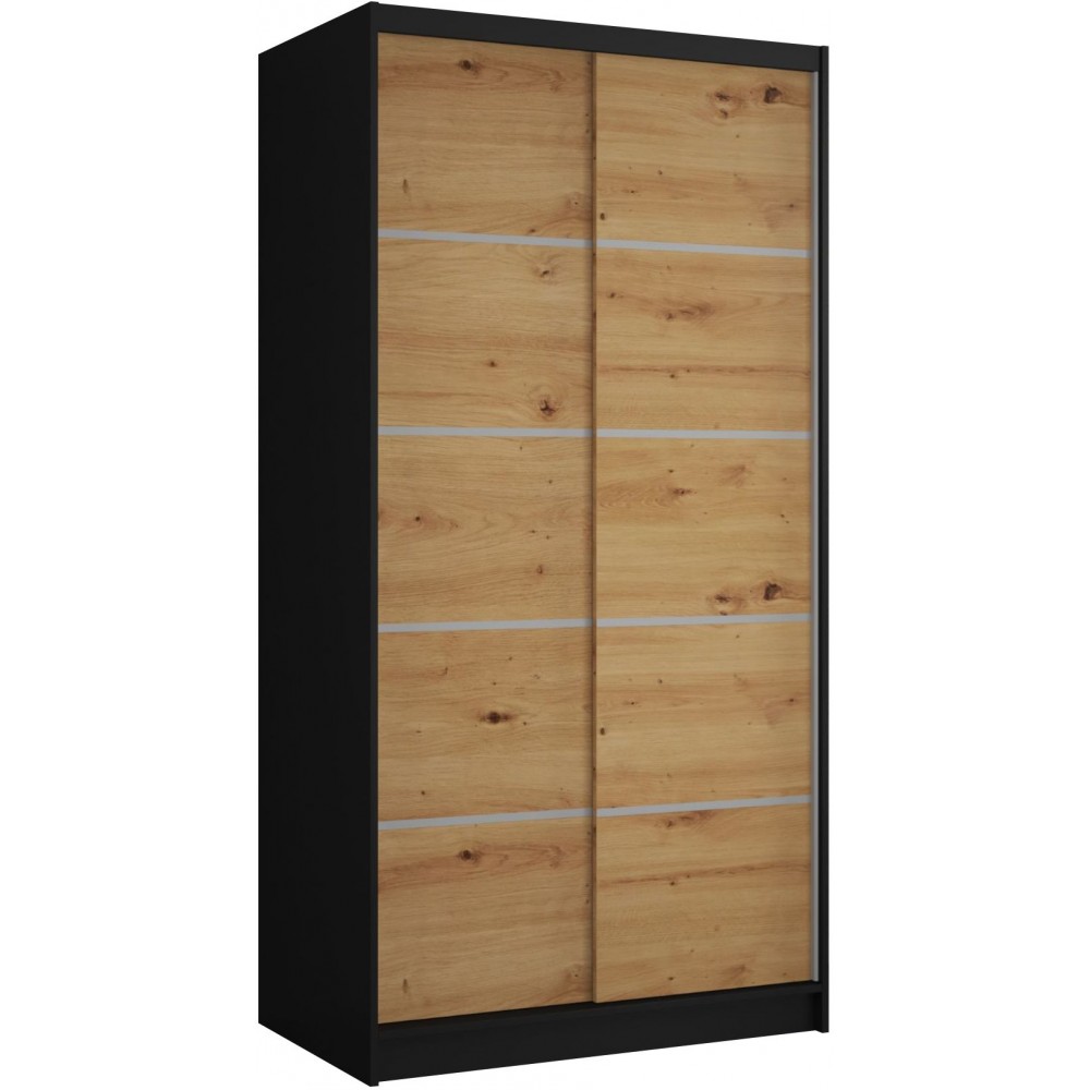 Ντουλάπα Frule 100 συρόμενη-Mauro-Artisan 100x58x200