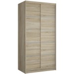 Ντουλάπα Frule 100 συρόμενη-Fusiko 100x58x200