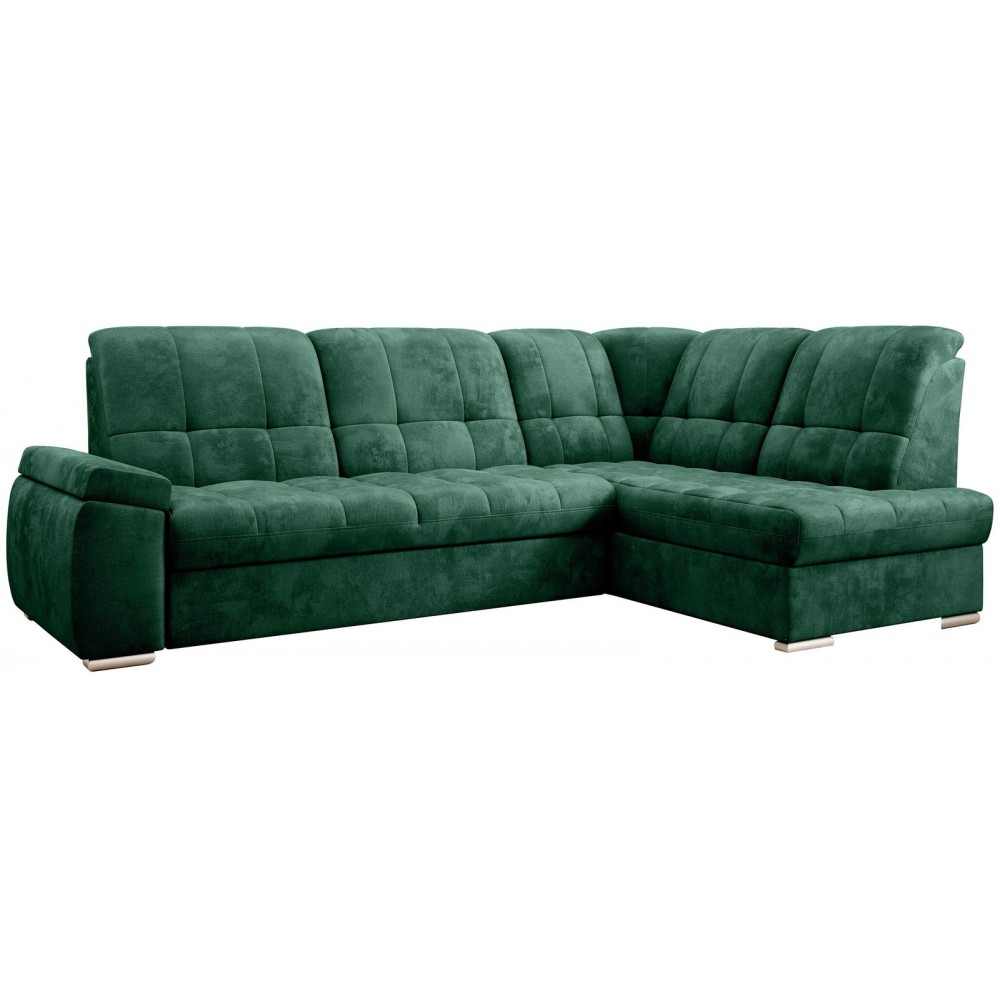 Γωνιακός καναπές Dorro-Prasino-Δεξιά