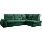Γωνιακός καναπές Dorro-Prasino-Δεξιά