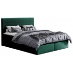 Επενδυμένο κρεβάτι Cosmo-Prasino-160 x 200