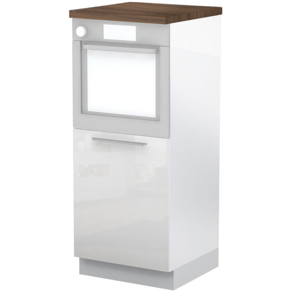 Επιδαπέδιο ντουλάπι φούρνου ψηλό Raval K14-60-1KR-Λευκό γυαλιστερό