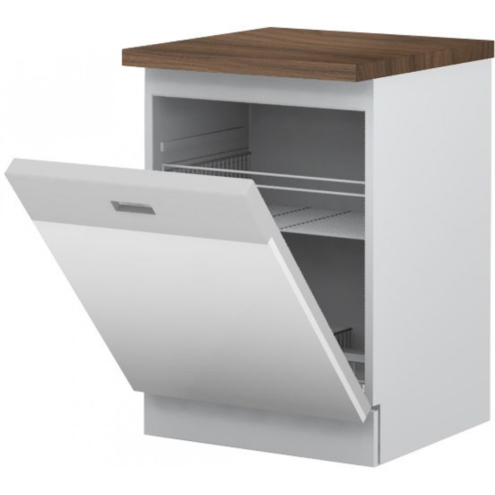 Πρόσοψη ντουλαπιού πλυντηρίου πιάτων Raval K60D-Λευκό