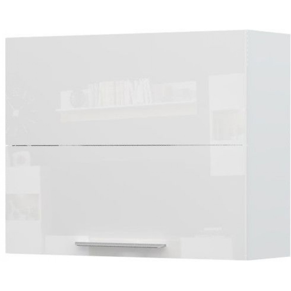 Ντουλάπι κρεμαστό Raval V7-90-2KP-Λευκό - Λευκό γυαλιστερό