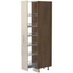 Επιδαπέδιο ντουλάπι ψηλό Raval K21-30-1KZ 30x60x216