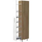 Επιδαπέδιο ντουλάπι ψηλό Raval K23-30-1KZ 30x60x235