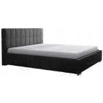 Επενδυμένο κρεβάτι Leo-Gkri Skouro-160 x 200