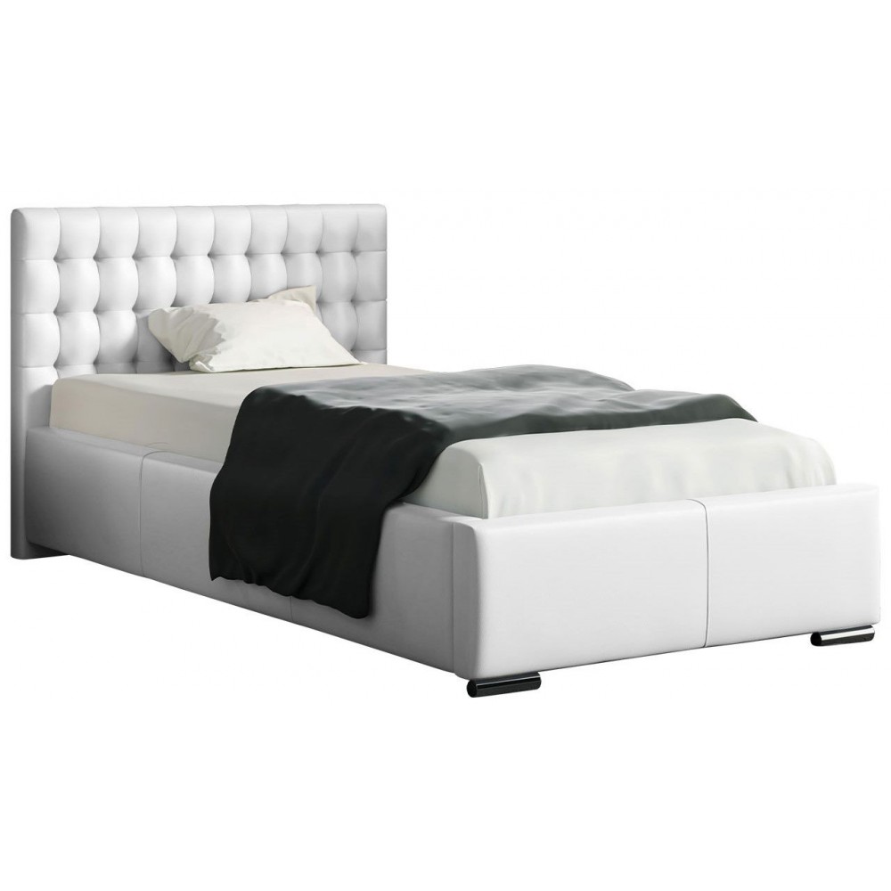 Επενδυμένο κρεβάτι Porto mini-Leuko