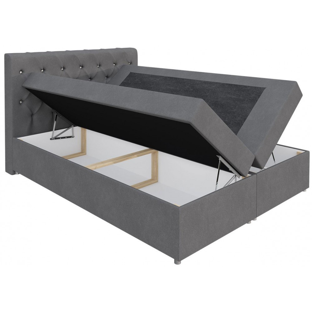 Επενδυμένο κρεβάτι Roma-Beraman-160 x 200