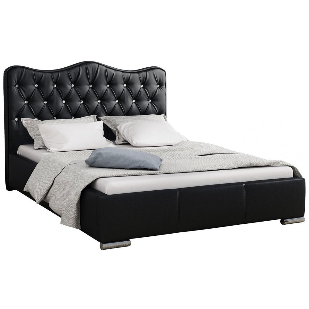 Επενδυμένο κρεβάτι Santorini-Mauro-160 x 200