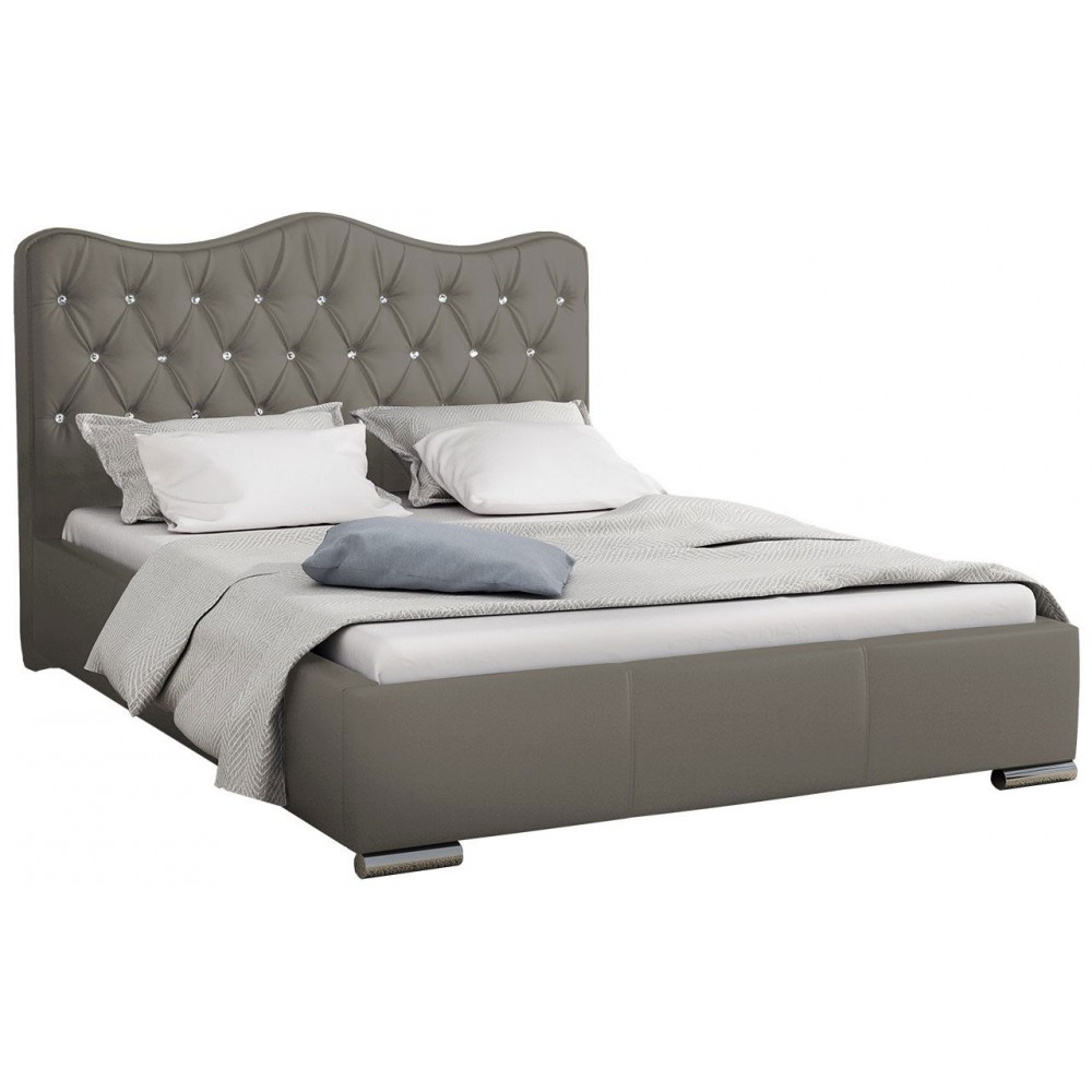 Επενδυμένο κρεβάτι Santorini-Staxti-140 x 200