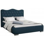 Επενδυμένο κρεβάτι Santorini-Mple-180 x 200