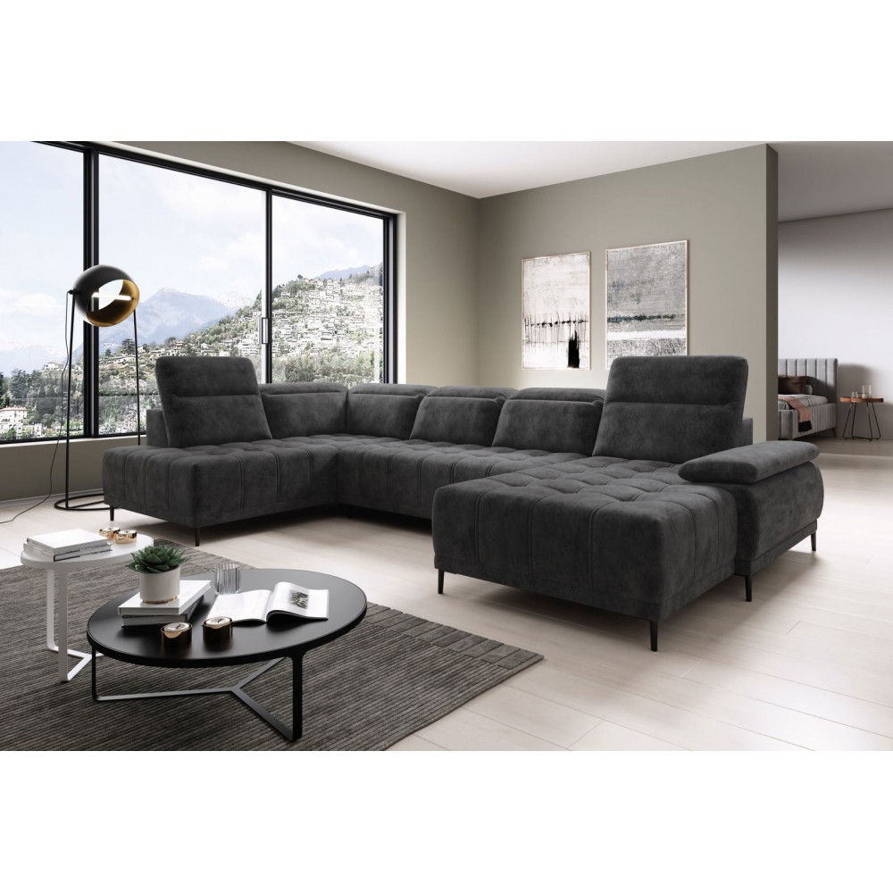 Γωνιακός καναπές Jolie Plus-Αριστερή-Mporntw