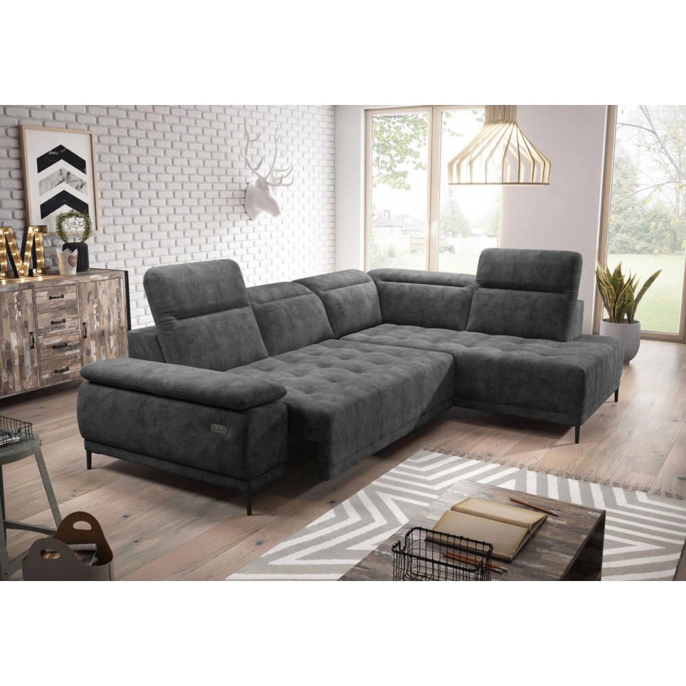 Γωνιακός καναπές Jolie-Gkri-Δεξιά