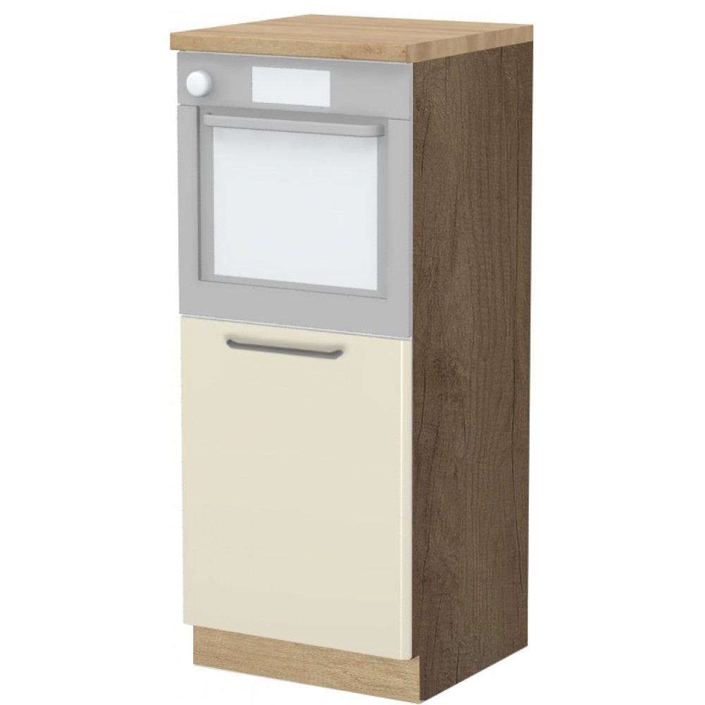 Επιδαπέδιο ντουλάπι φούρνου ψηλό Modena K14-60-1KR-Μπεζ