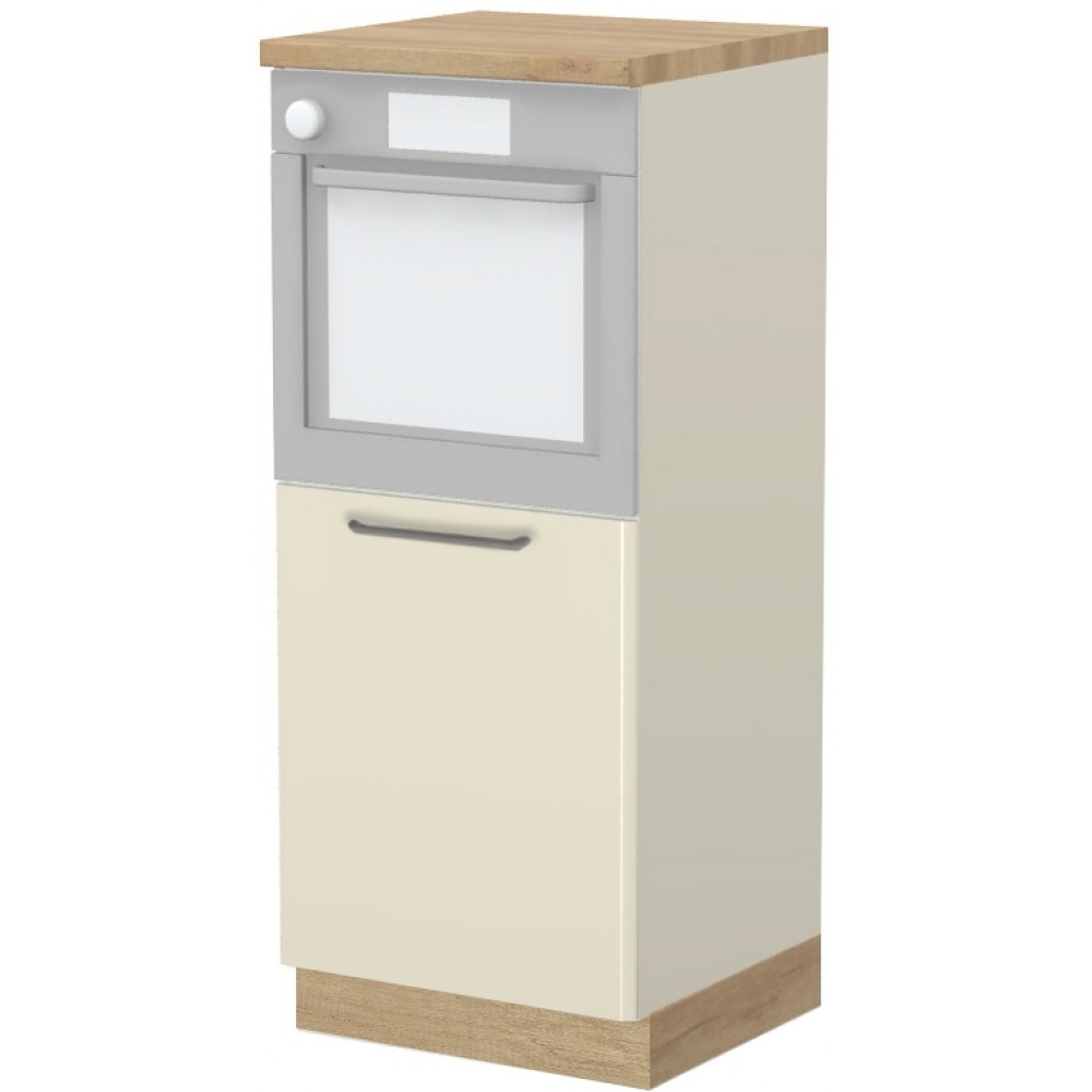 Επιδαπέδιο ντουλάπι φούρνου ψηλό Modena K14-60-1KR-Μπεζ