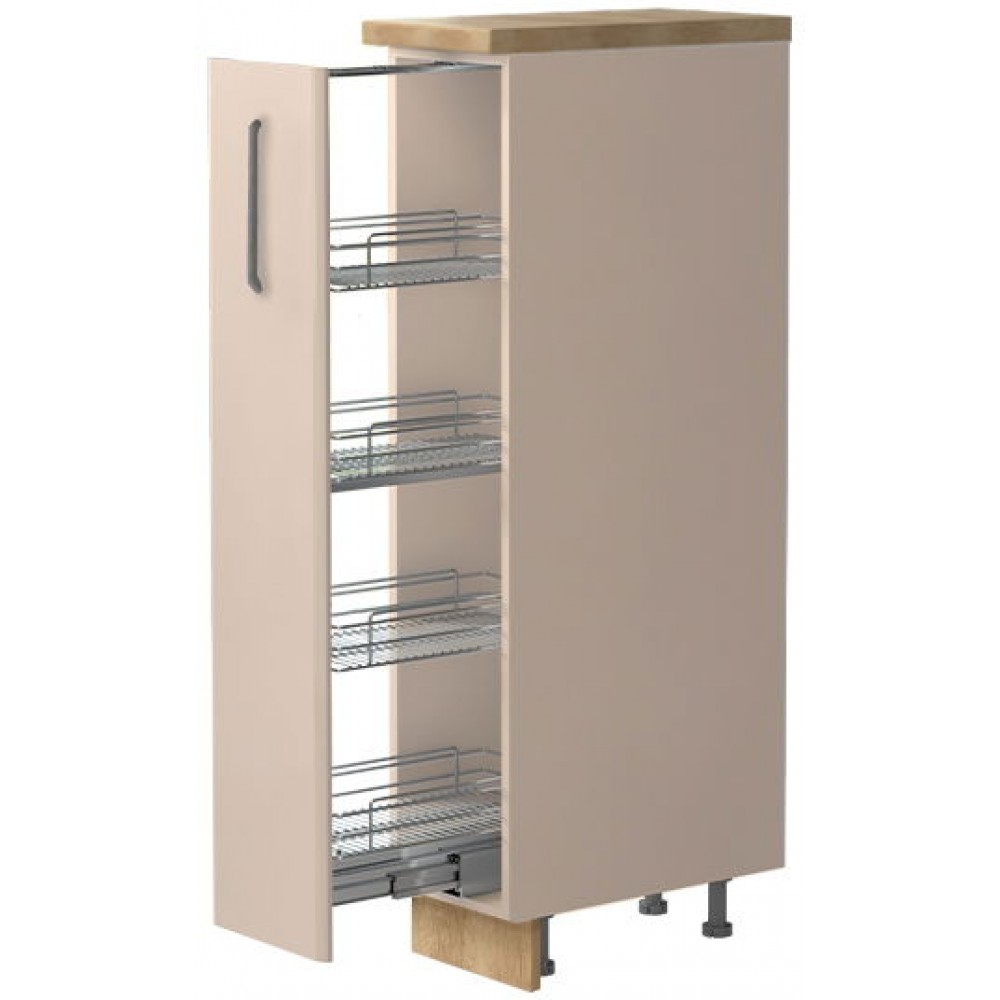 Επιδαπέδιο ντουλάπι ψηλό Modena K14-30-1KZ-Μπεζ