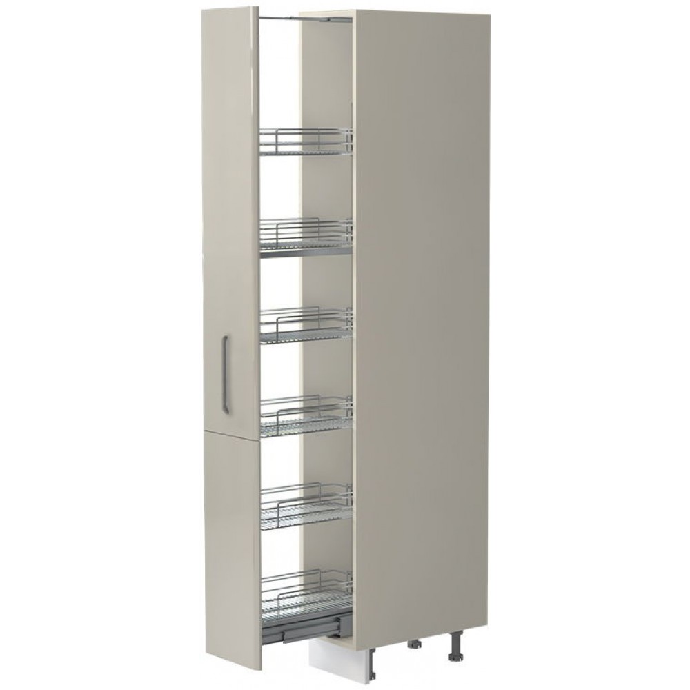 Επιδαπέδιο ντουλάπι ψηλό Modena K21-30-1KZ-Γκρι ανοιχτό