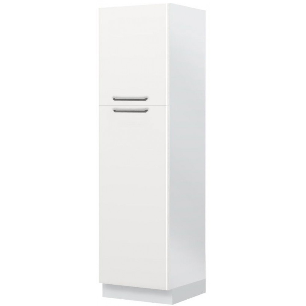 Επιδαπέδιο ντουλάπι ψηλό Modena K21-60-2KF-Λευκό γυαλιστερό