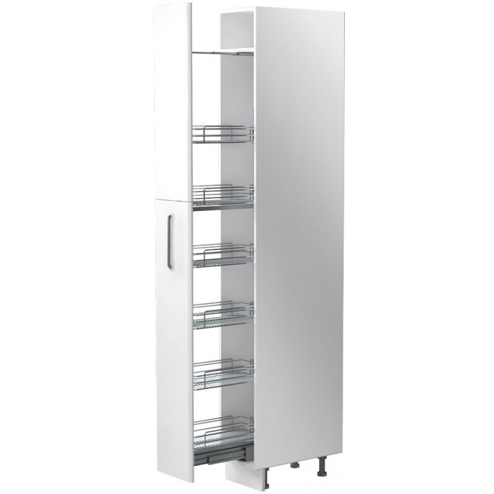 Επιδαπέδιο ντουλάπι ψηλό Modena K23-30-1KZ-Λευκό γυαλιστερό