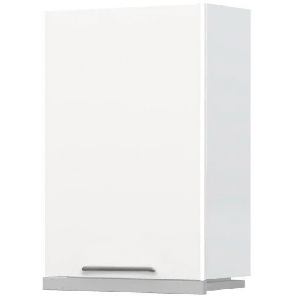 Ντουλάπι κρεμαστό Modena A9-60-1KU για απορροφητήρα συρόμενο-Λευκό - Λευκό γυαλιστερό