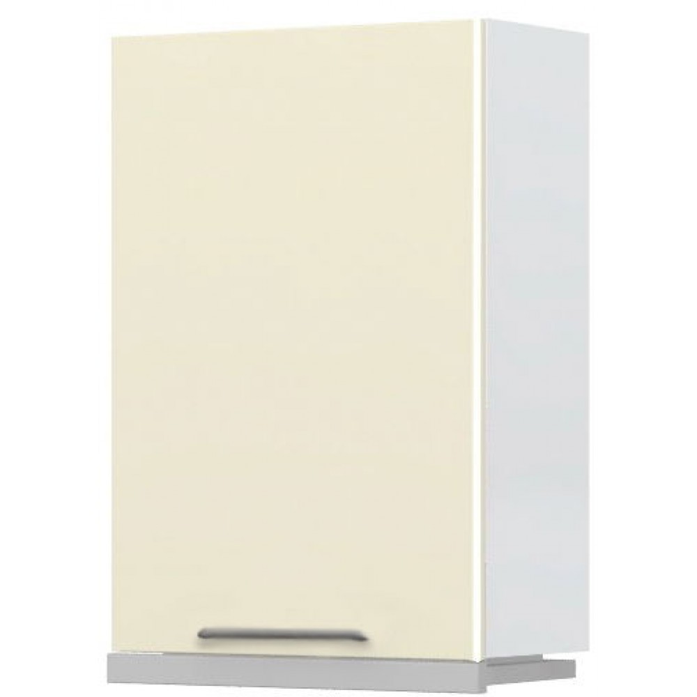 Ντουλάπι κρεμαστό Modena A9-60-1KU για απορροφητήρα συρόμενο-Λευκό - Μπεζ