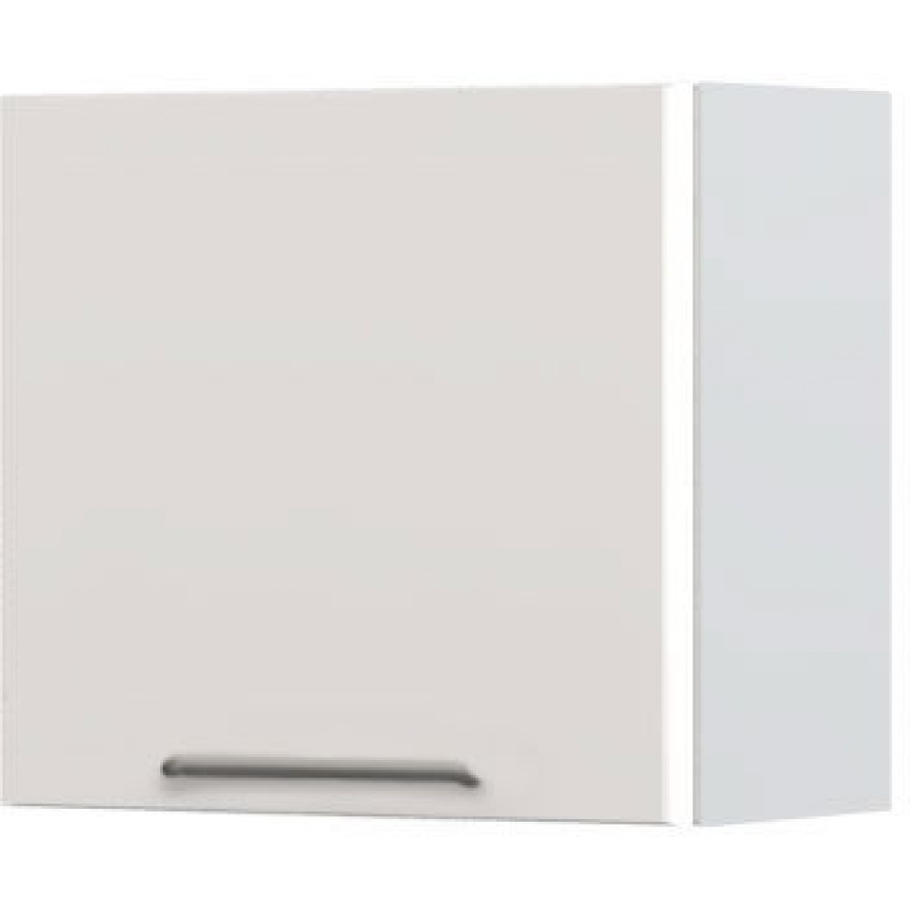 Ντουλάπι κρεμαστό Modena V5-60-1K-Λευκό - Γκρι ανοιχτό