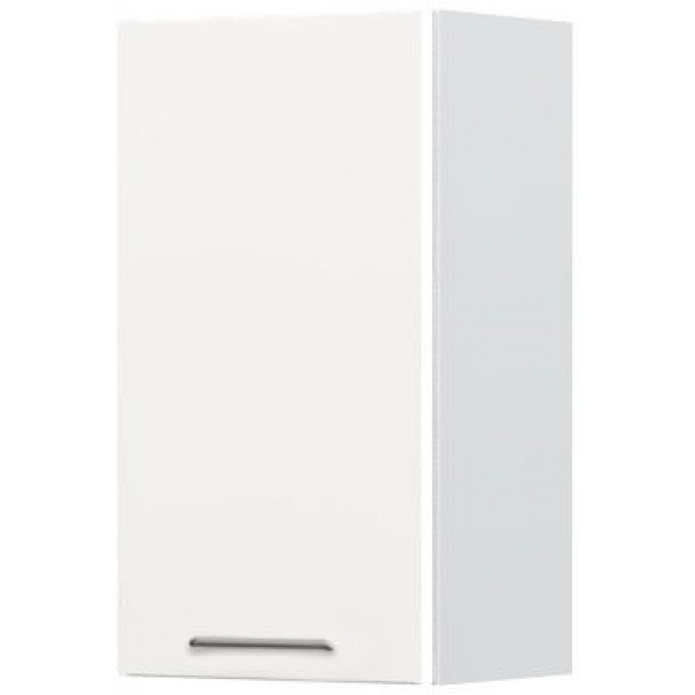 Ντουλάπι κρεμαστό Modena V7-40-1K-Λευκό - Λευκό γυαλιστερό